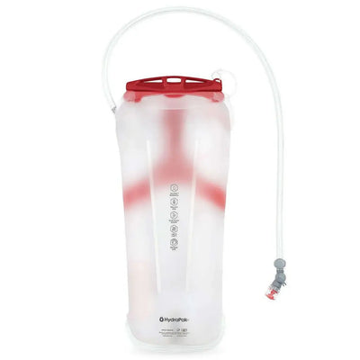Osprey Hydraulics LT 2.5 L Reservoir with ergonomic design and dual baffles for easy carry and use.