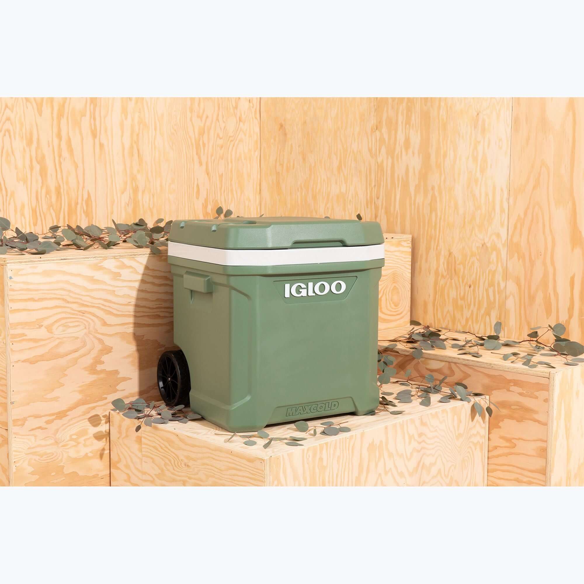 Ecocool Latitude 60Qt / 57L Roller Cooler - Shop  Hard-sided Coolers at  Trekaline
