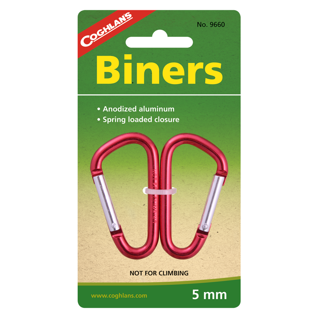 Coghlan's Mini Carabiners 2 Pack - Shop  Carabiner Keychains at  Trekaline