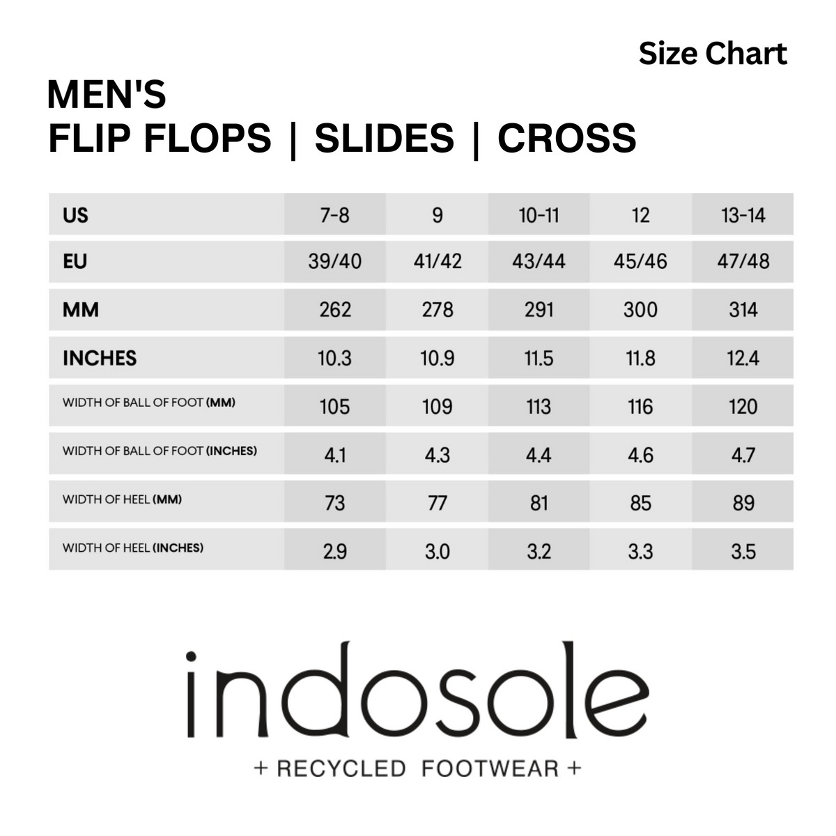 Indosole Men's ESSNTLS Cross Sandals
