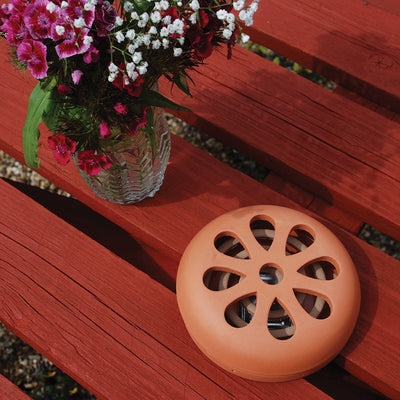 STV Citronella Terracotta Burner with 6 Pack Coils