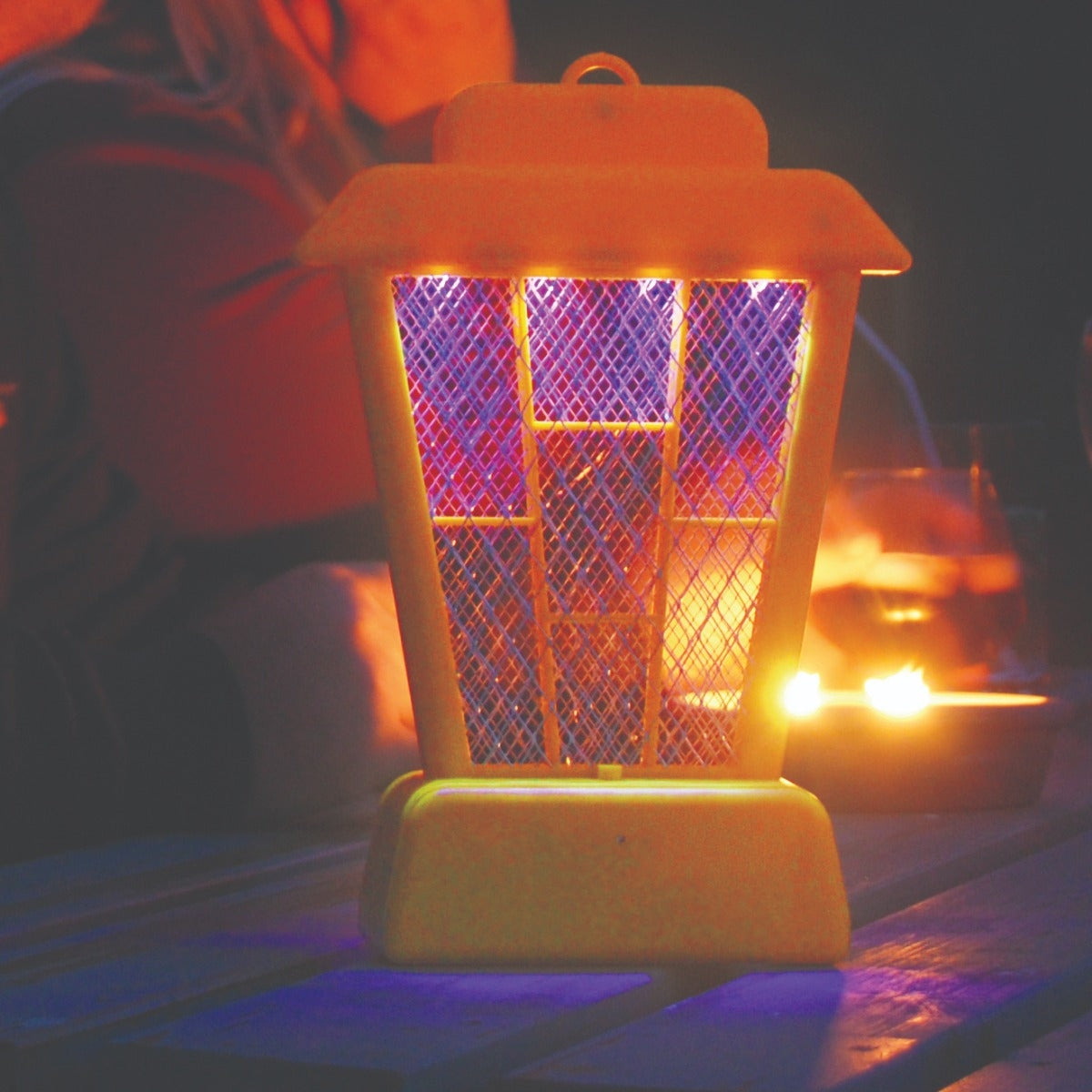 STV Zero In Rechargeable Lantern Bug Zapper