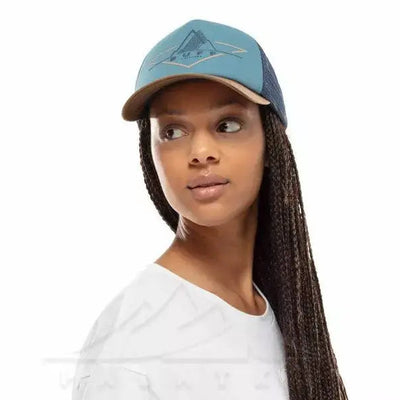 Buff Trucker Cap Brak Stone Blue Breathable Mesh Hat