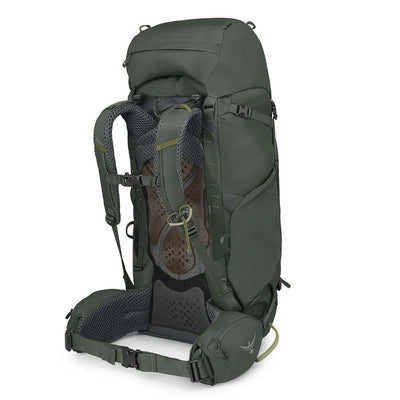 Osprey Kestrel 58 - Men rucksack, durable design for outdoor adventures, sandstone canyons, and multi-day backpacking