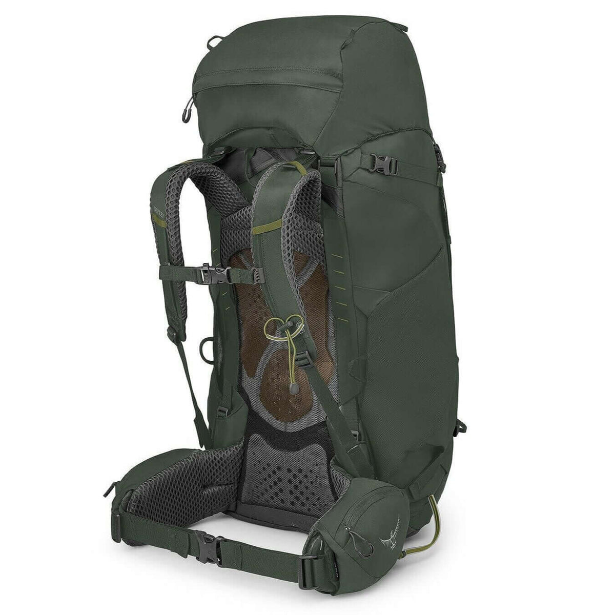 Osprey Kestrel 68 - Men backpack, ideal for harsh environments, sandstone canyons, and snowy peaks, 68 liters, durable design.
