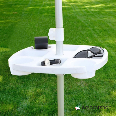 Procamp Beach Umbrella Tray Table - Shop  Umbrellas at  Trekaline