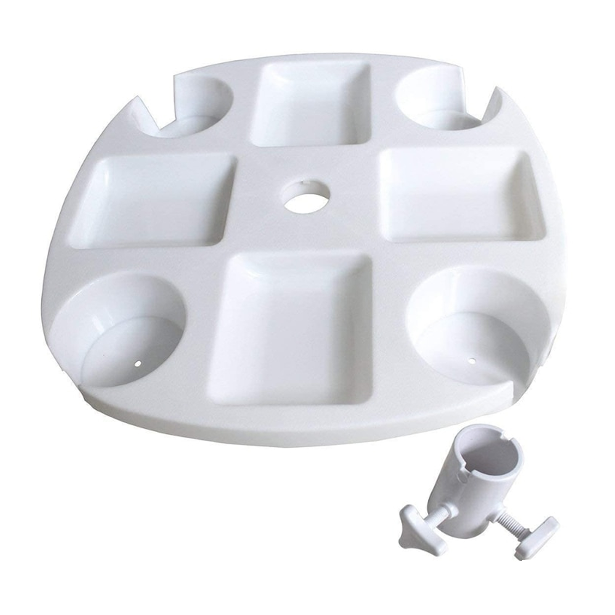Procamp Beach Umbrella Tray Table - Shop  Umbrellas at  Trekaline