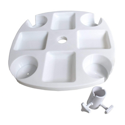 Procamp Beach Umbrella Tray Table - Shop  Umbrellas at  Trekaline