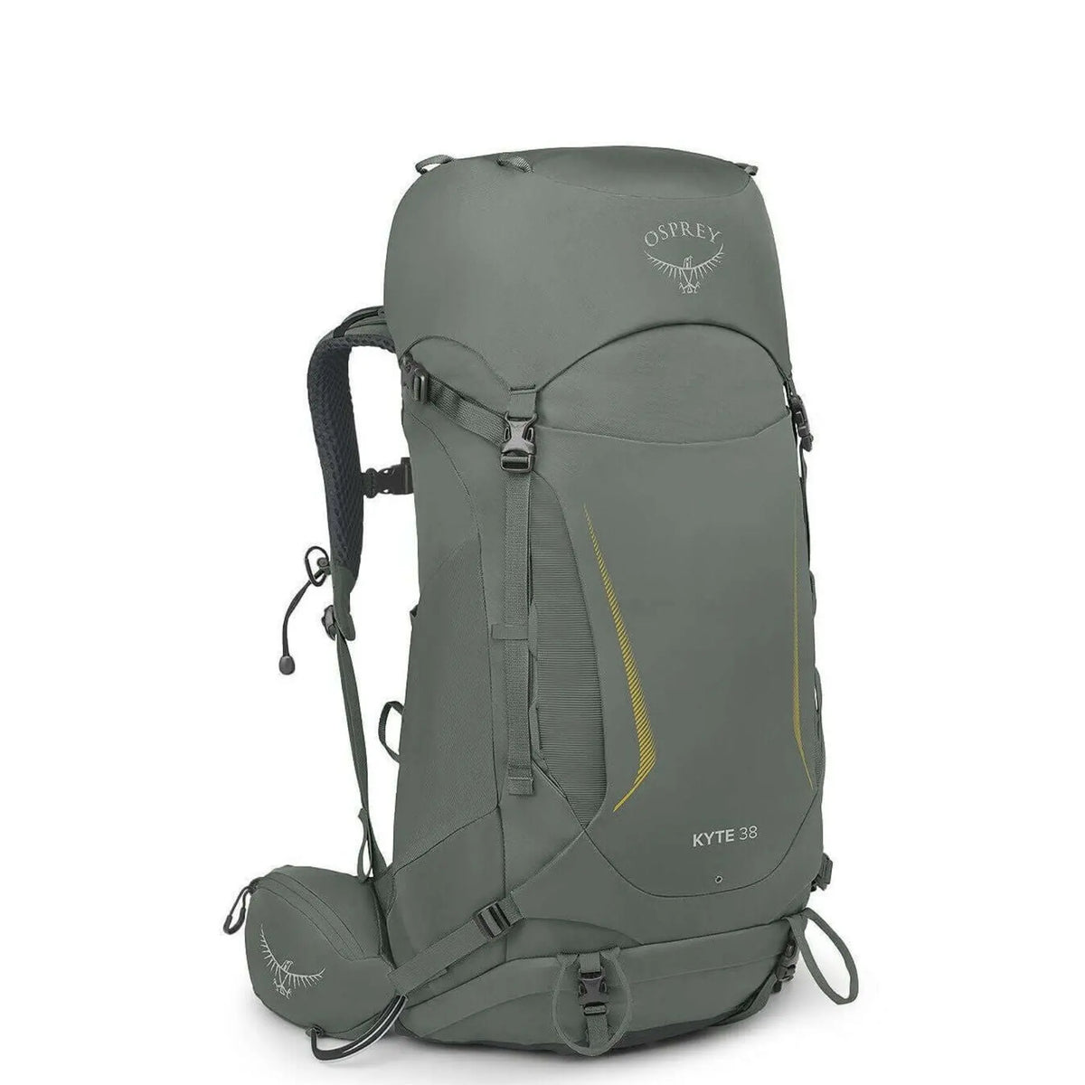 Kyte 38 - Women rucksack by Osprey, featuring sustainable materials for durability in hiking adventures.