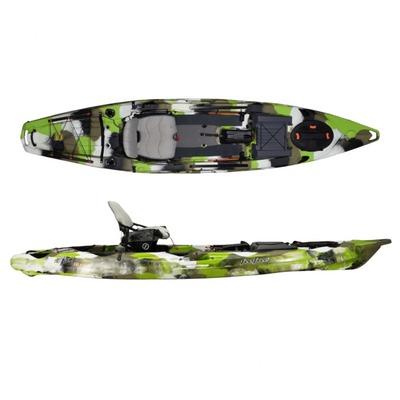 FeelFree Lure 13.5 With Rudder Kayak Setup