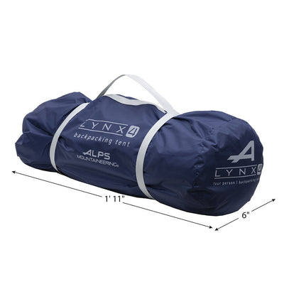 Alps Mountaineering Lynx 4 Tent with Floor Saver - Shop  Backpacking Tents at  Trekaline