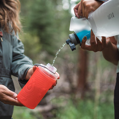 HydraPak Flux Ultra-Light Reusable Bottle 750 ml - Shop  Running Water Bottles at  Trekaline