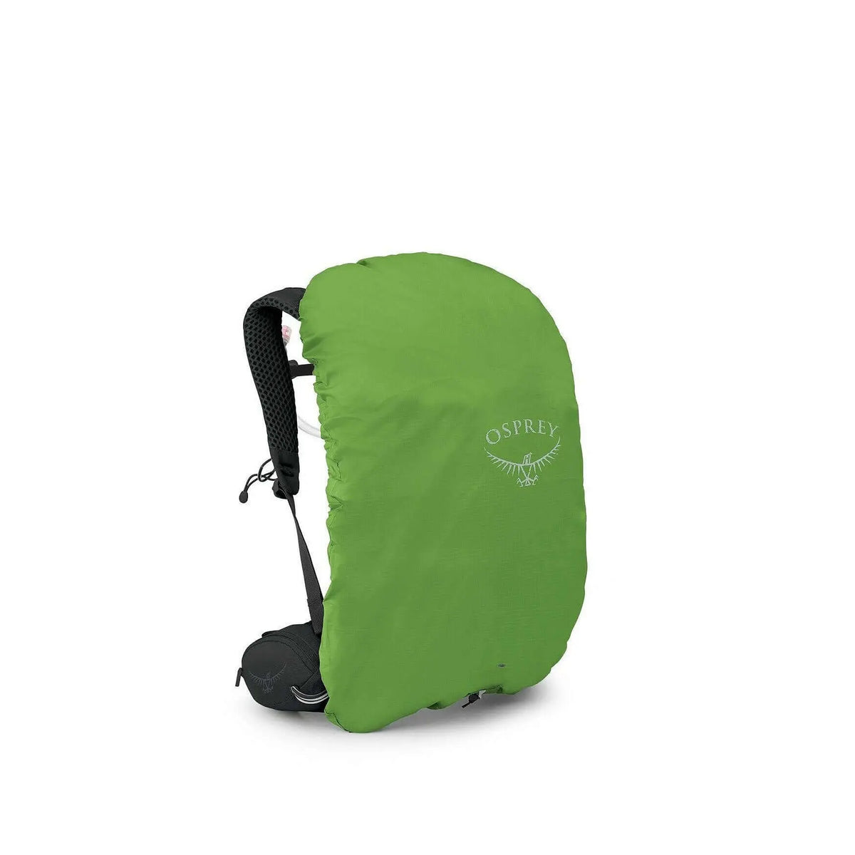Manta 24 - Men hydration daypack with rain cover by Osprey in vibrant green color.