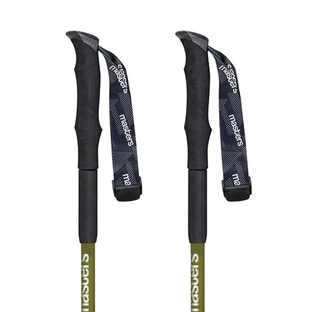 Masters Eiger Trekking Poles - Black / Green