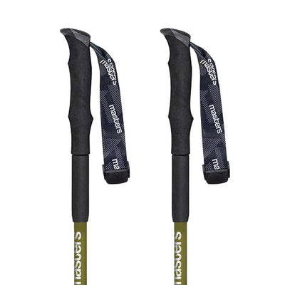 Masters Eiger Trekking Poles - Black / Green