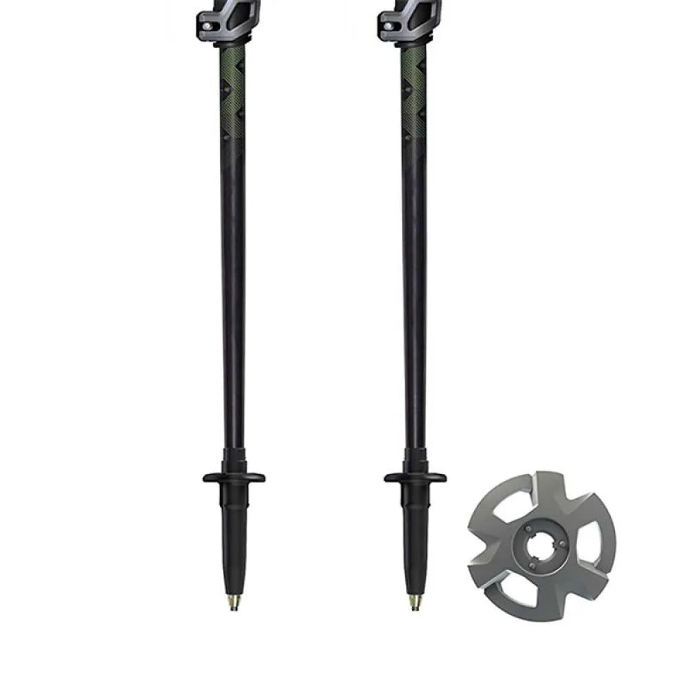 Masters Eiger Trekking Poles - Black / Green
