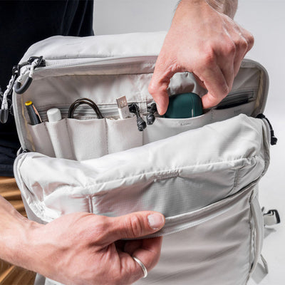 Matador GlobeRider 45 Travel Backpack Arctic White - Shop  Travel Daypacks at  Trekaline