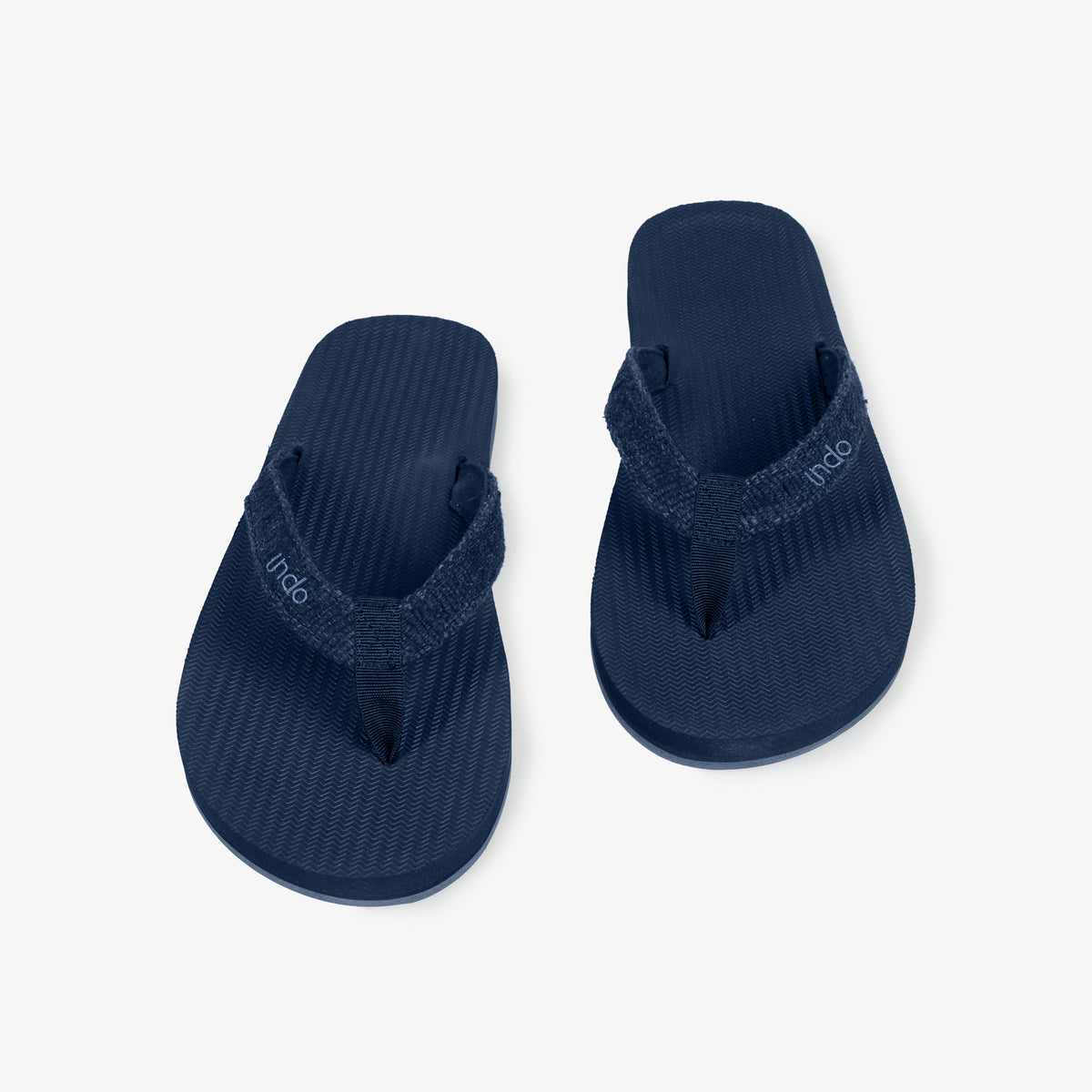 Indosole Men's Flip Flops Recycled Pable Straps