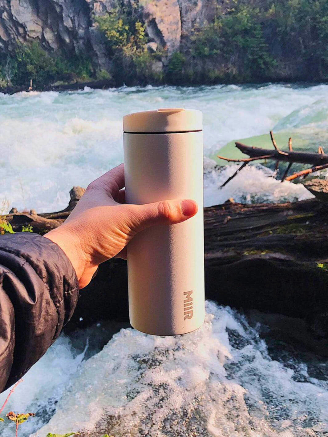 MiiR Flip Traveler Insulated Tumbler 16 oz - Shop Tumblers at Trekaline
