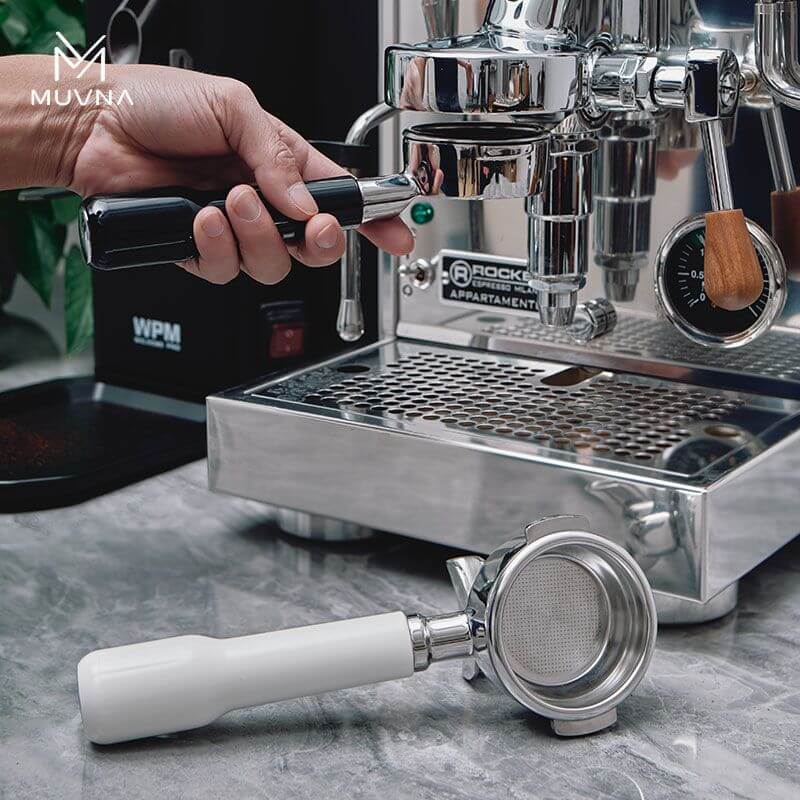 Muvna E61 Double Spout Portafilter Espresso Handle - 58mm 