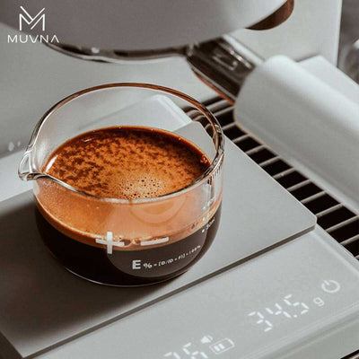 Muvna Xingyu Espresso Cup Transparent Glass 100 ml