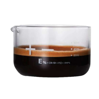 Muvna Xingyu Espresso Cup Transparent Glass 100 ml