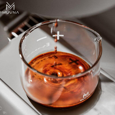 Muvna Xingyu Espresso Cup Transparent Glass 100 ml