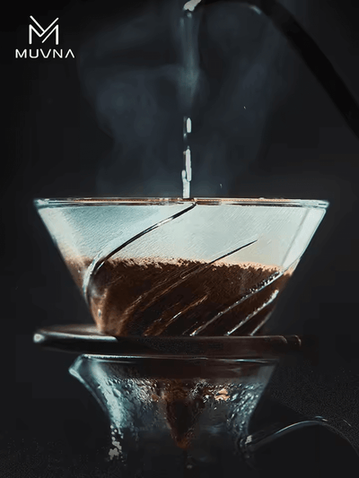 Muvna Glass Pour Over Coffee Set