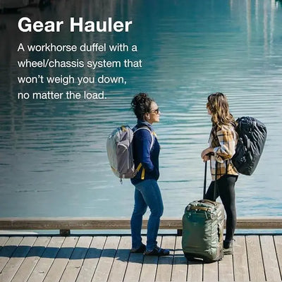 Transporter Wheeled Duffel 60 by vendor name: rugged gear hauler with wheel chassis for any load.