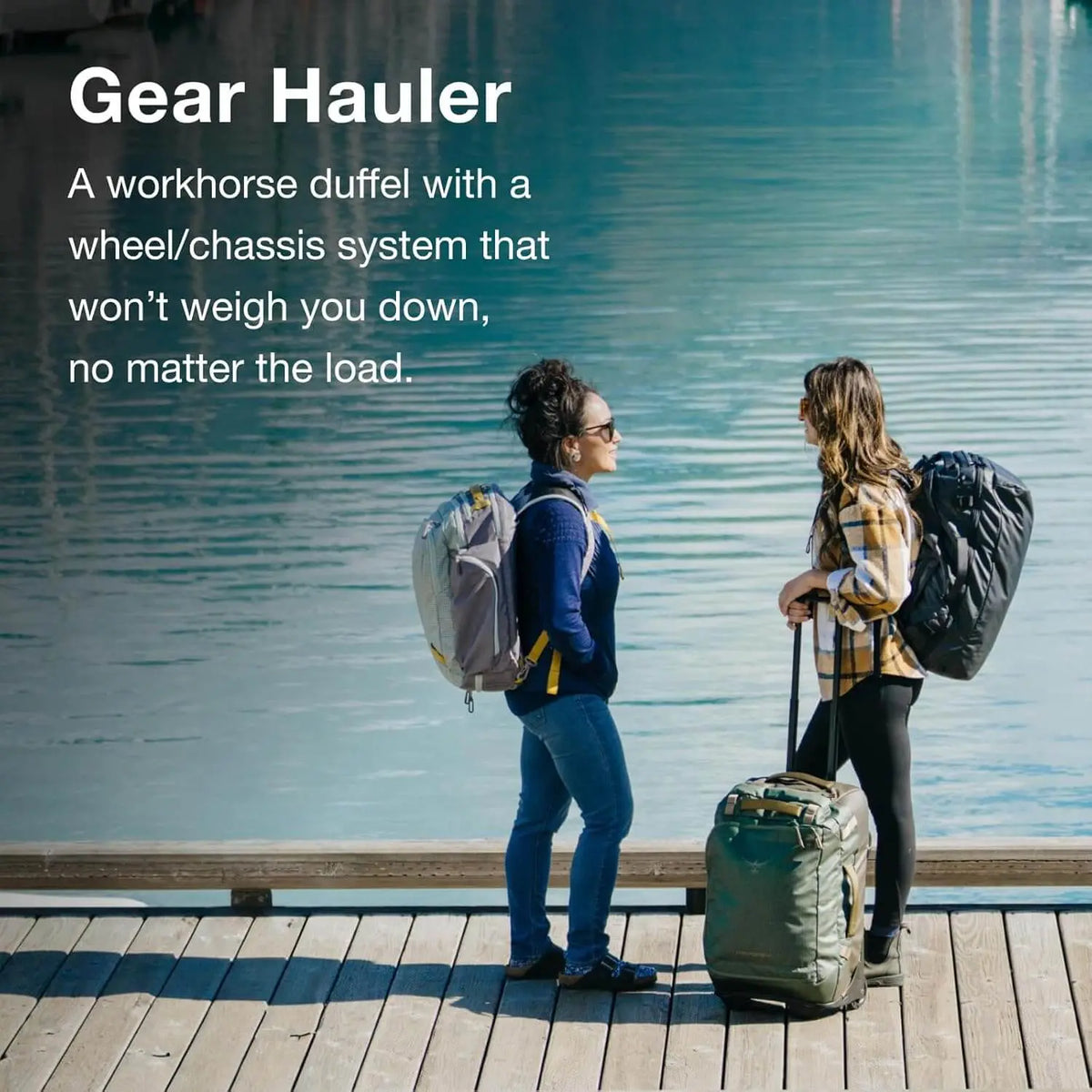 Transporter Wheeled Duffel 120 by [Brand Name], ideal for heavy gear and rugged adventures.
