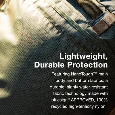 Transporter Wheeled Duffel 120 featuring NanoTough™ lightweight and durable protection for rugged adventures.