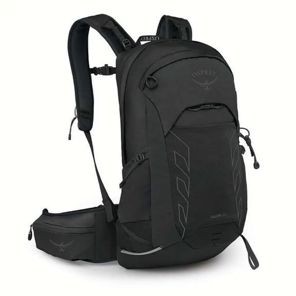 Osprey Talon 22 Extended Fit - Men backpack with breathable design, ideal for hiking and biking.