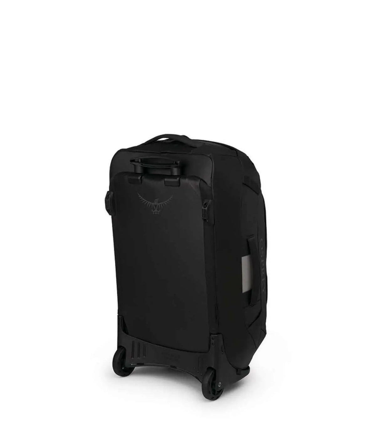 Transporter Wheeled Duffel 60 by Osprey, durable and water-resistant travel bag with oversized wheels.