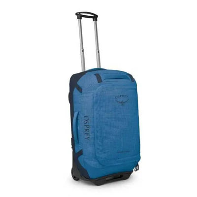 Transporter Wheeled Duffel 60 by Osprey, durable and water-resistant travel bag with wheels.