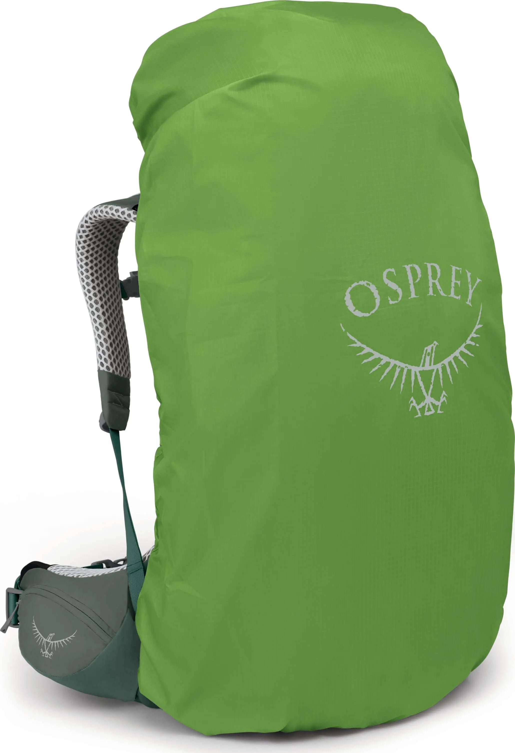 Osprey Aura AG LT 65 - Women backpack with AntiGravity suspension, ideal for lightweight, comfortable backcountry expeditions.