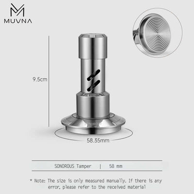 Muvna Sonorous Tamper 58mm Precision Espresso Tool
