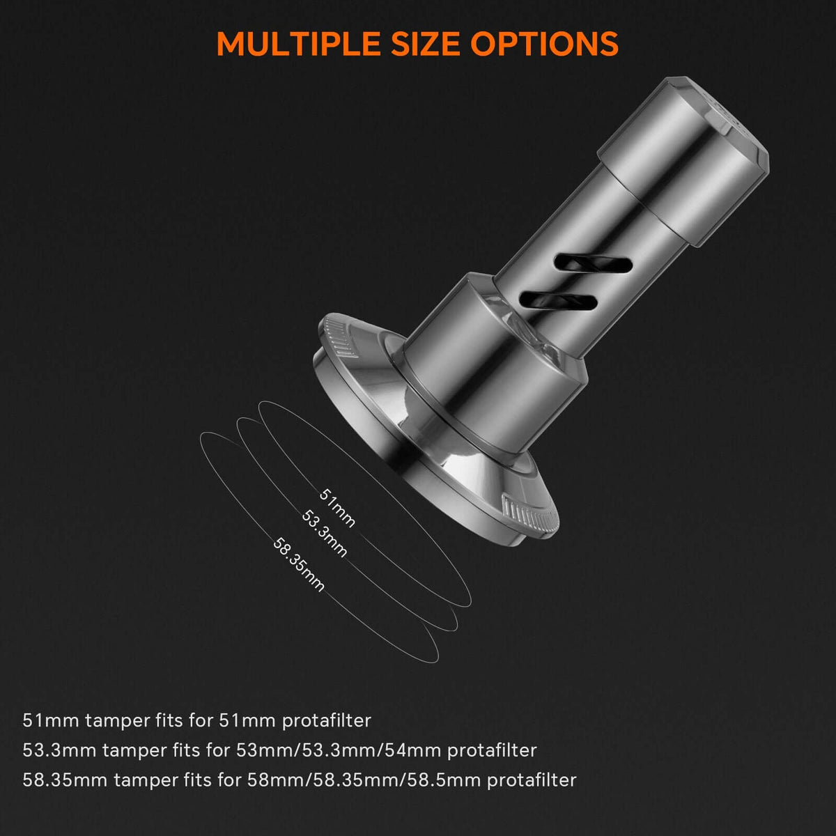 Muvna Sonorous Tamper 58mm Precision Espresso Tool