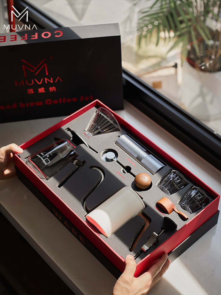 Muvna Pour Over Coffee Gift Box Set