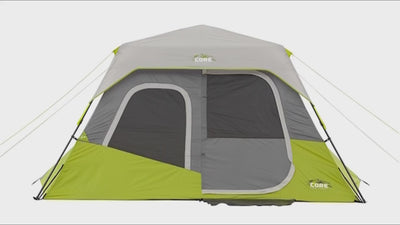 Core Equipment 6 Person Instant Cabin Tent