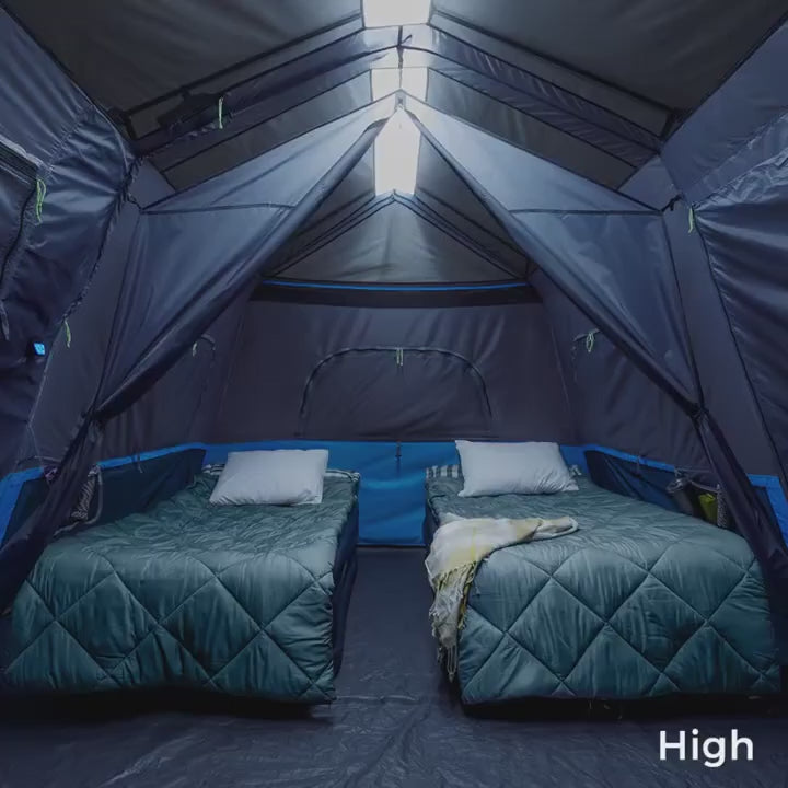 Core Equipment 9 Person Lighted Cabin Tent