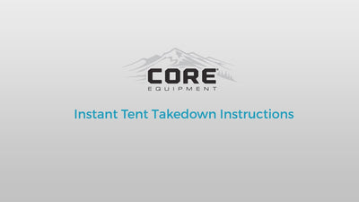 Core Equipment 9 Person Instant Cabin Tent