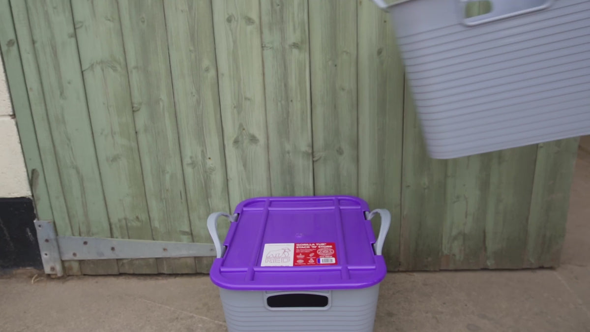 Red Gorilla Stack n Store Storage Box 25 L