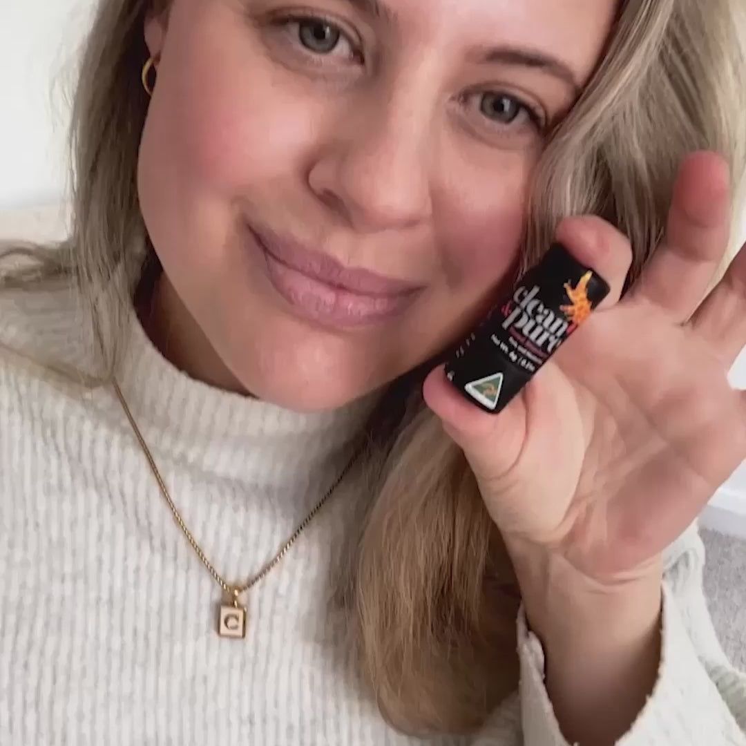 Clean & Pure Tinted Strawberry Lip Balm