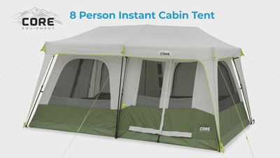 Core Equipment 8 Person Instant Performance Tent