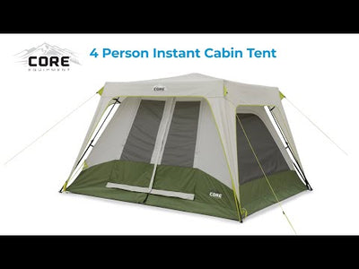 Core Equipment 4 Person Instant Performance Tent