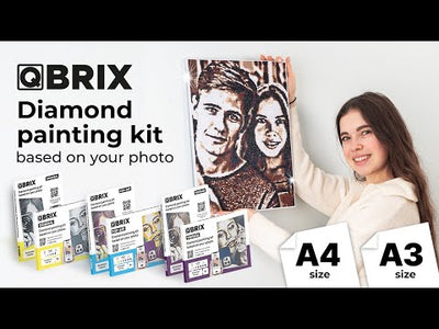 Qbrix A4 Original Diamond Painting Kit