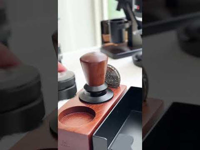 Muvna Red Wood Coffee Knock Station 51-58mm