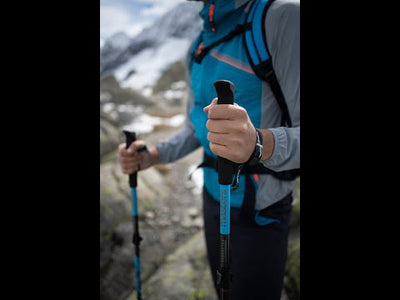 Masters Speedster Calu Trekking Poles - Blue
