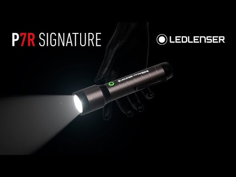 Ledlenser P7R Signature Flashlight Brown