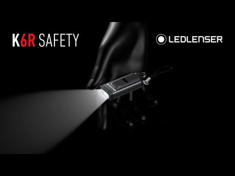 Ledlenser K6R Safety Alarm Keychain Flashlight